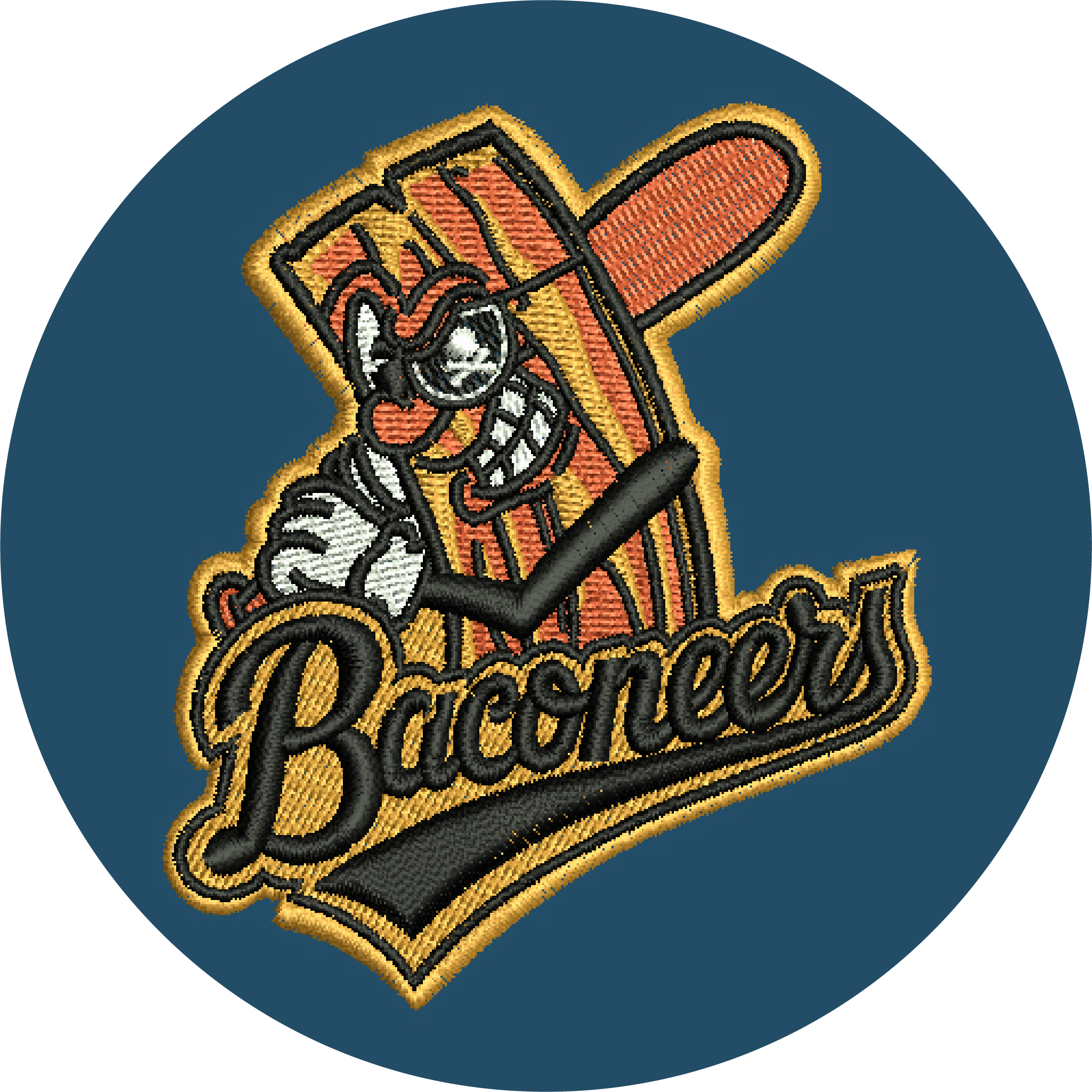 Embroidery digitizing sample logo